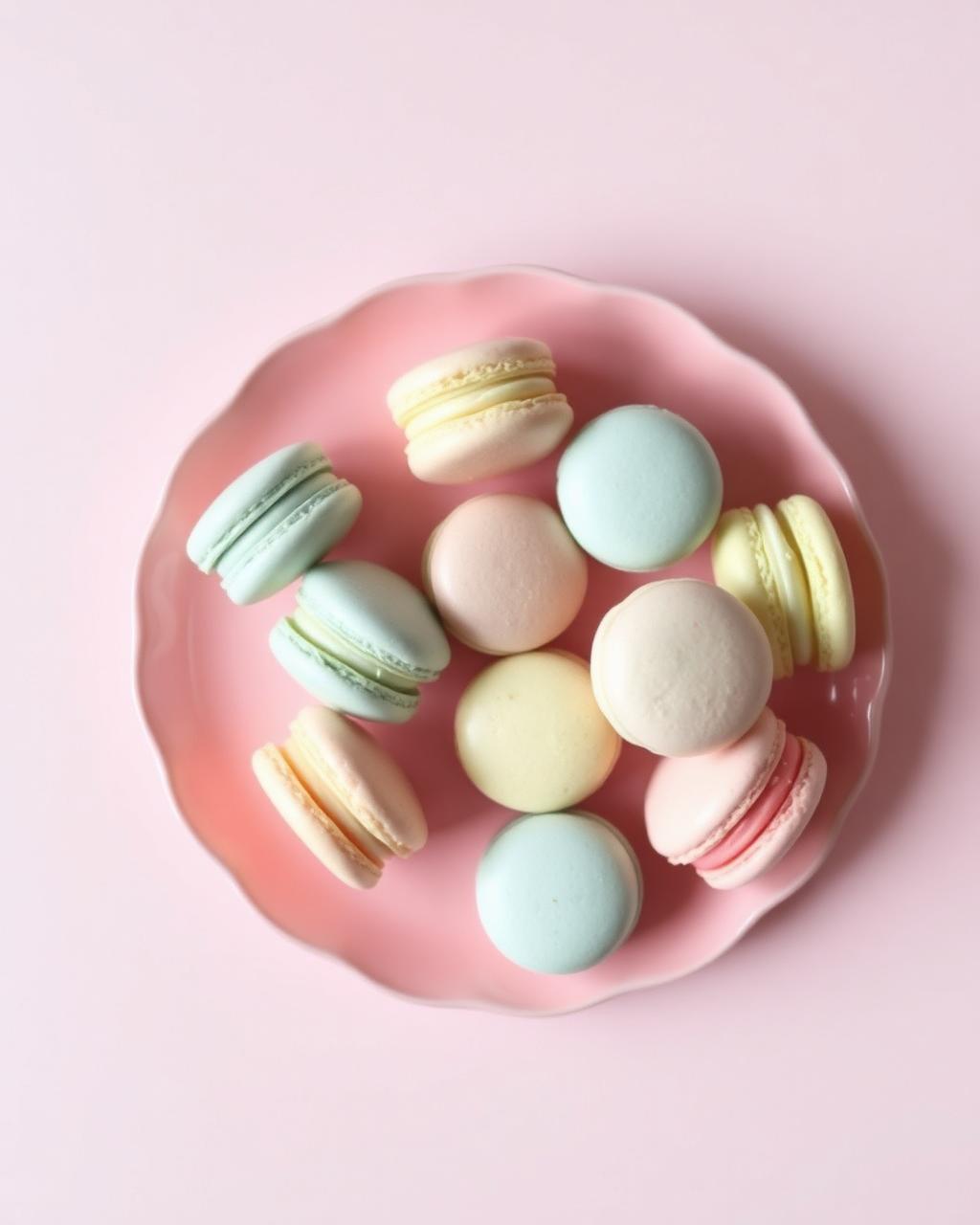 Macarons pastel